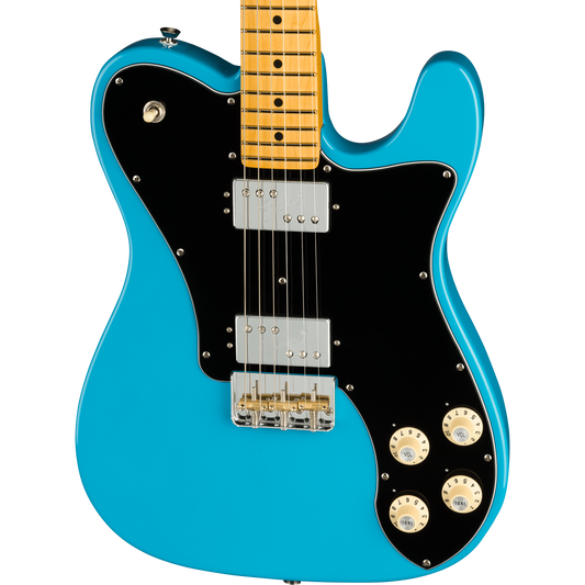 Fender American Professional II Telecaster® Deluxe Electric Guitar, Miami Blue