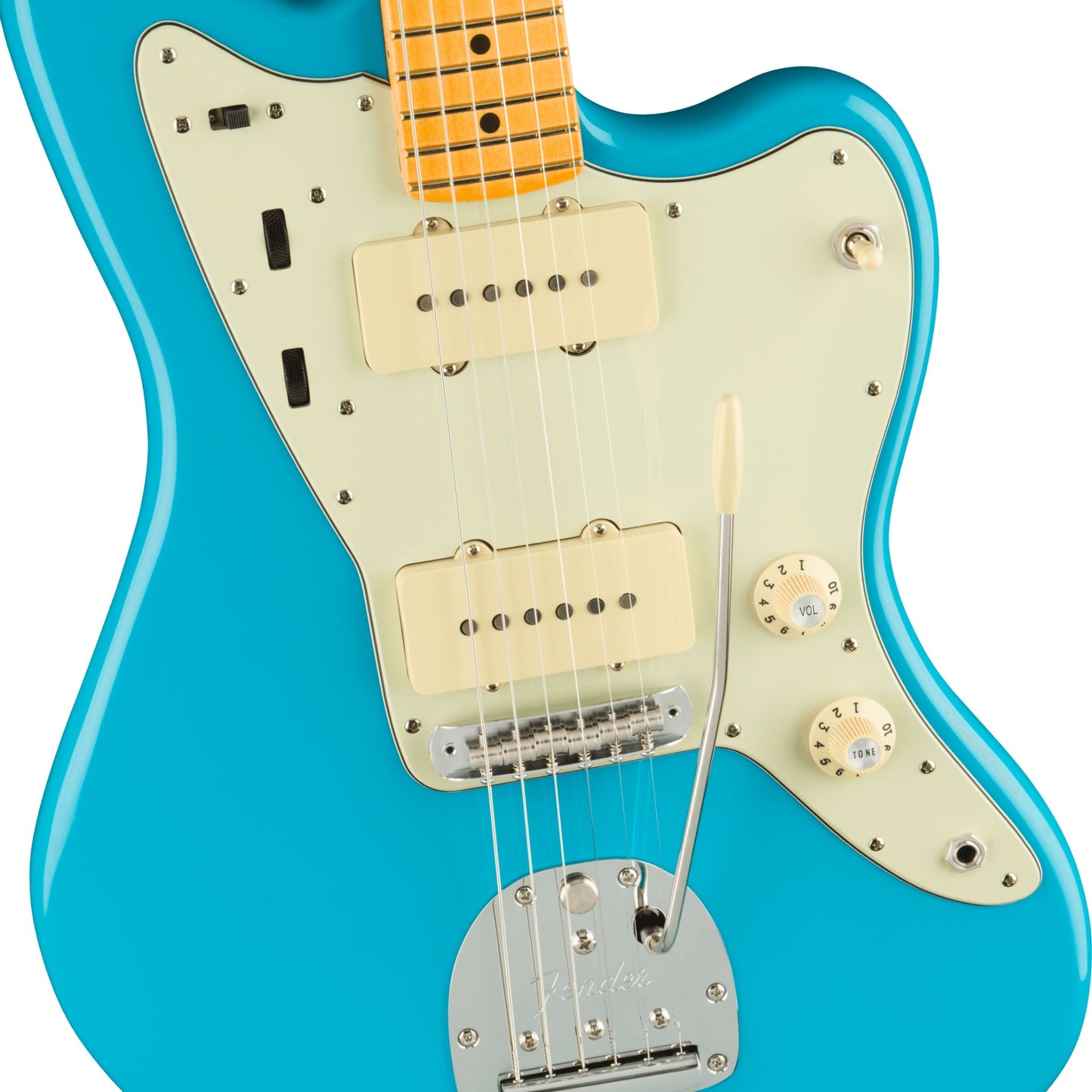 Fender American Professional II Jazzmaster Electric Guitar in Miami Blue
