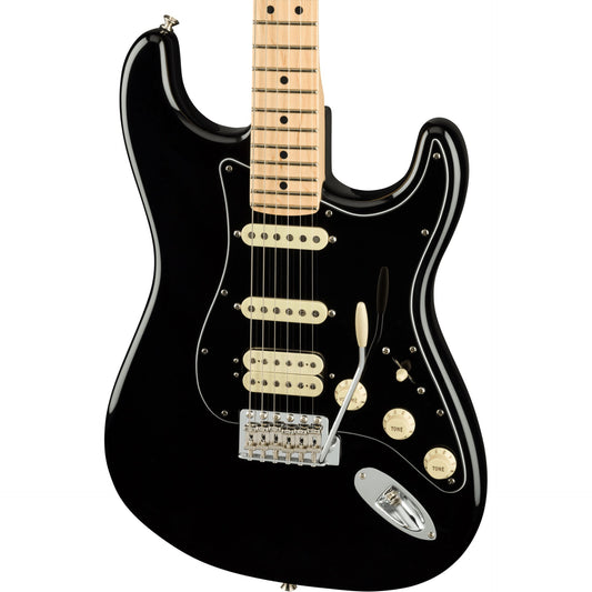 Fender American Performer Stratocaster HSS Electric Guitar in Black