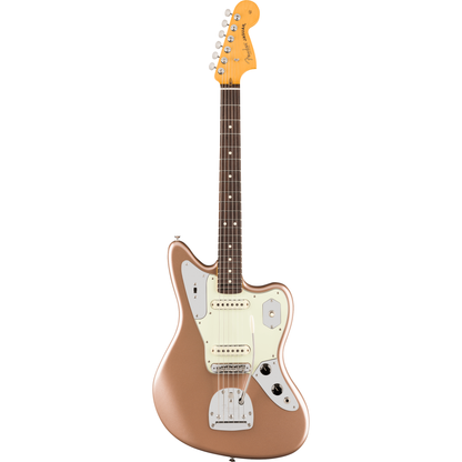 Fender American Professional Classic Jaguar Electric Guitar - Faded Firemist Gold