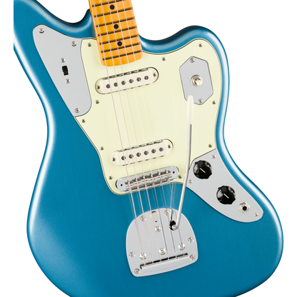 Fender American Professional Classic Jaguar Electric Guitar - Faded Lake Placid Blue