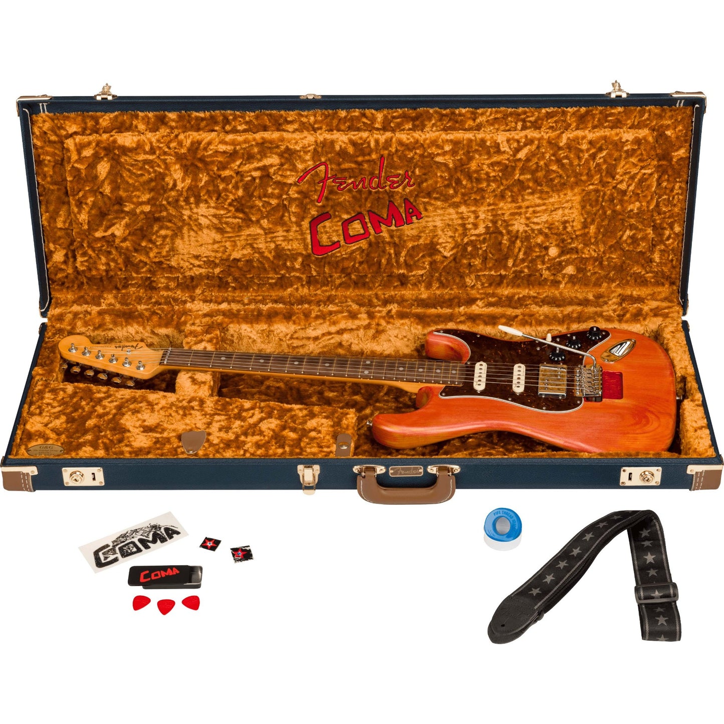 Fender Stories Collection Michael Landau Coma Stratocaster in Coma Red
