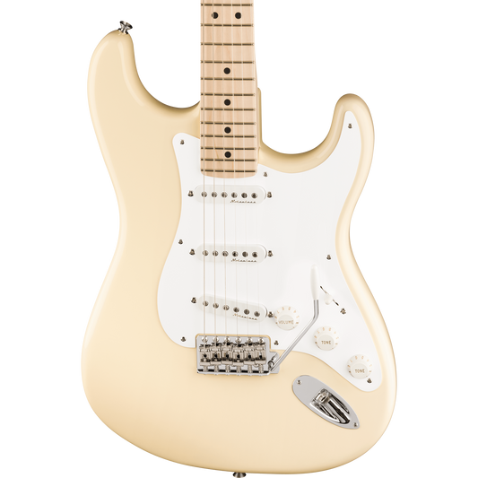Fender Eric Clapton Stratocaster® Electric Guitar, Olympic White