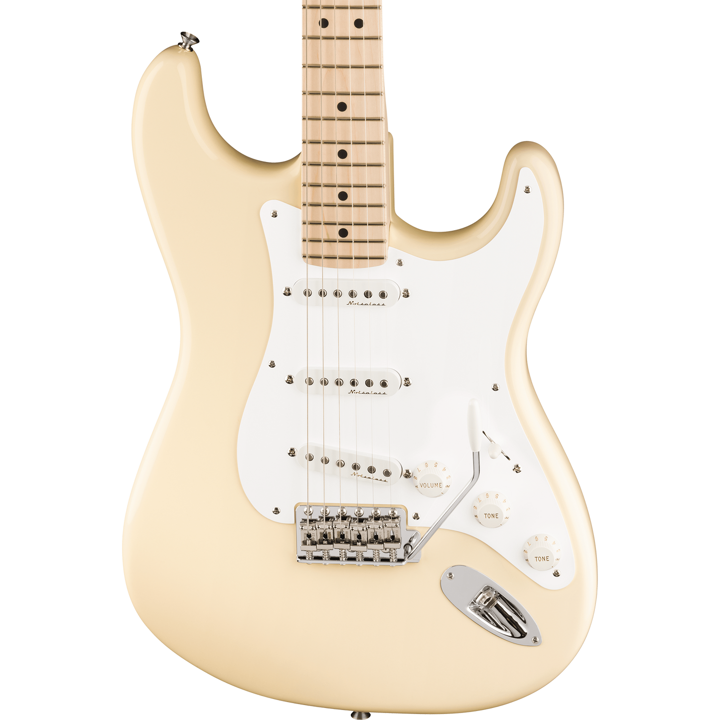 Fender Eric Clapton Stratocaster® Electric Guitar, Olympic White