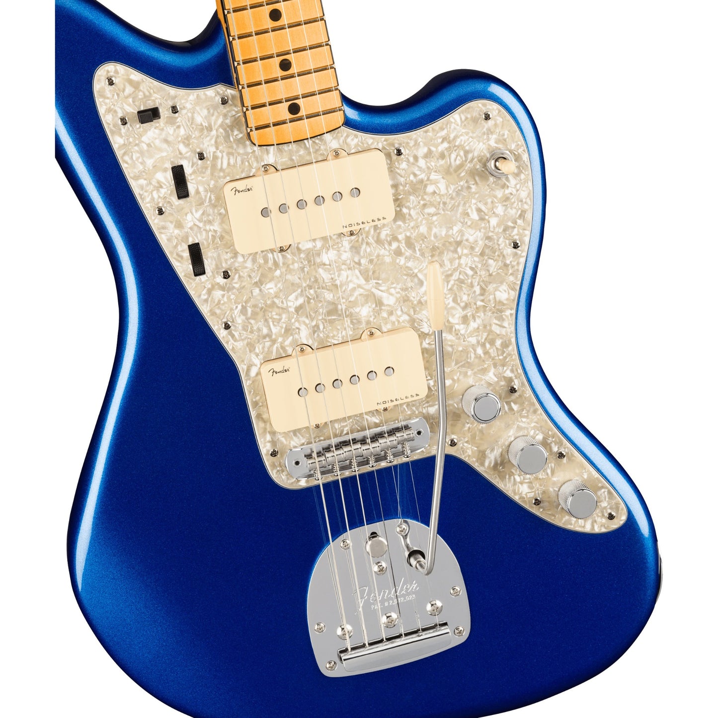Fender American Ultra Jazzmaster Electric Guitar - Cobra Blue, Maple Fingerboard