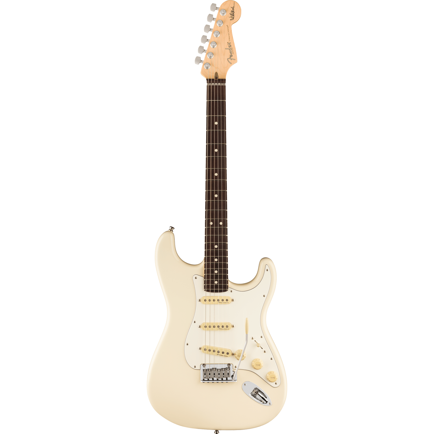 Fender Jeff Beck Stratocaster - Rosewood Fingerboard, Olympic White