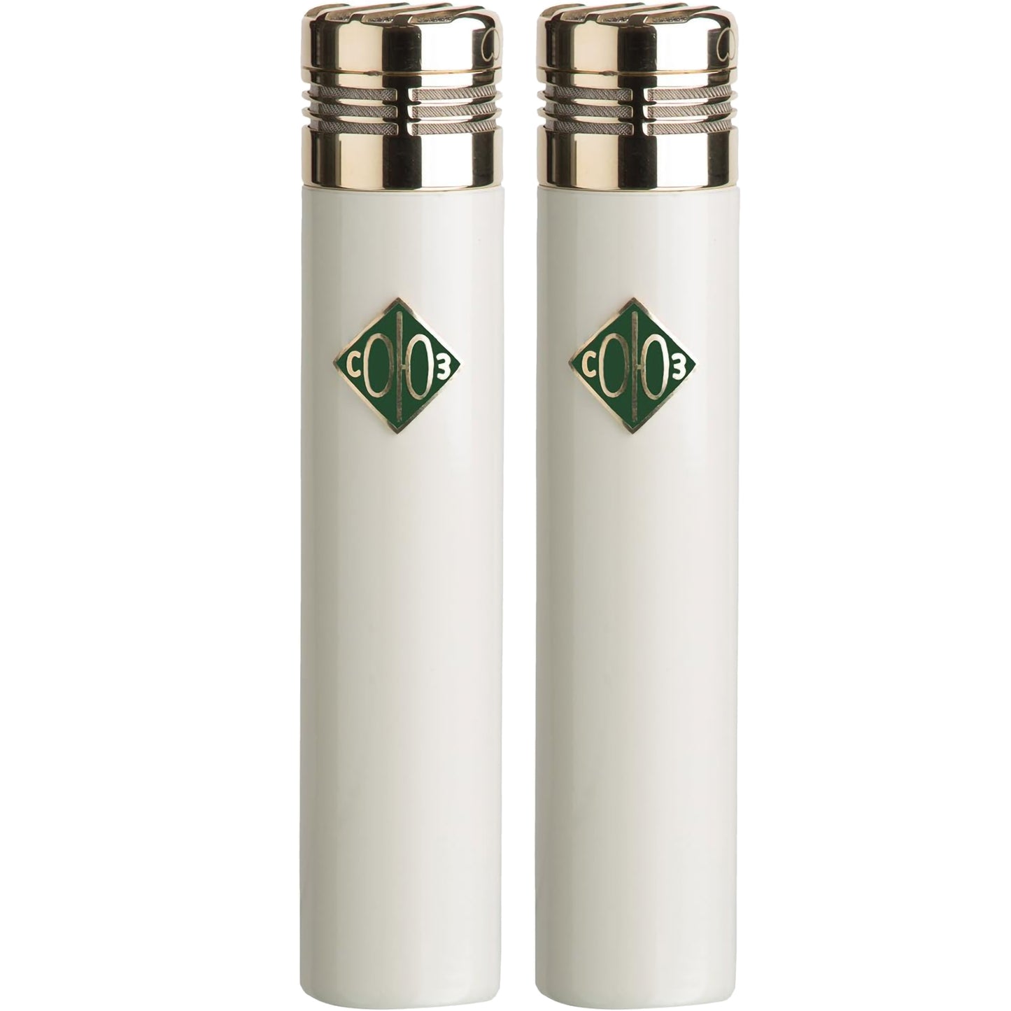 Soyuz 013 Small-diaphragm Tube Condenser Microphone, White, Matched Pair