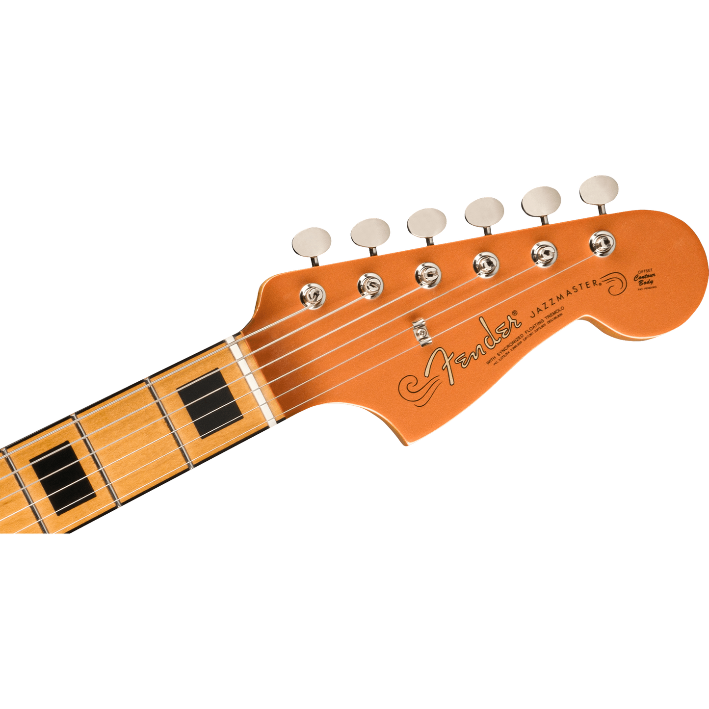 Fender Troy Van Leeuwen Jazzmaster® Electric Guitar, Bound Maple, Copper Age