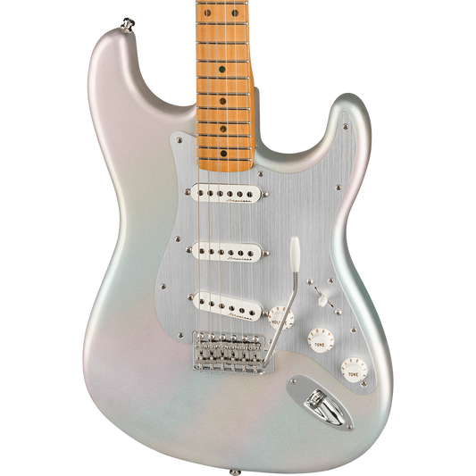 Fender H.E.R. Stratocaster® Electric Guitar, Chrome Glow