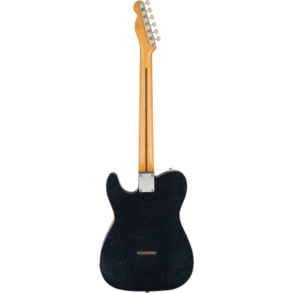 Fender Brad Paisley Esquire® Electric Guitar, Black Sparkle