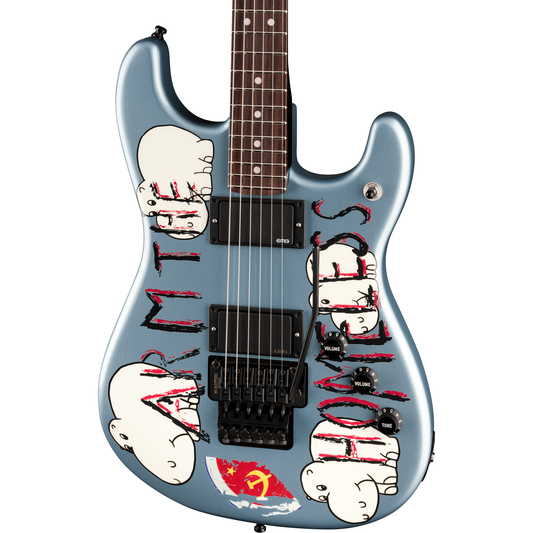 Fender Tom Morello "Arm The Homeless" Stratocaster - Blue Ice Metallic