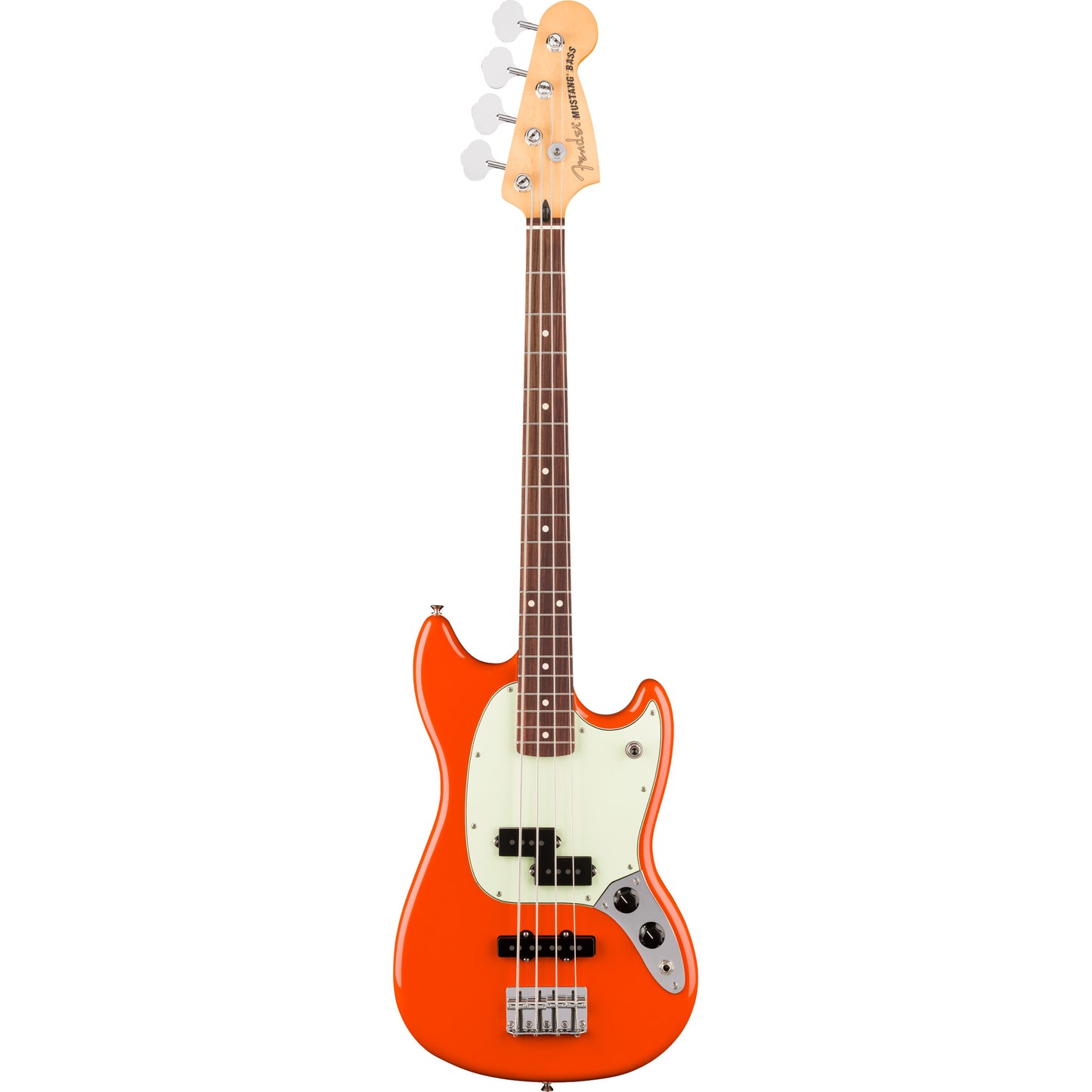 Fender Player II Mustang Bass PJ - Rosewood Fingerboard, Rallye Orange
