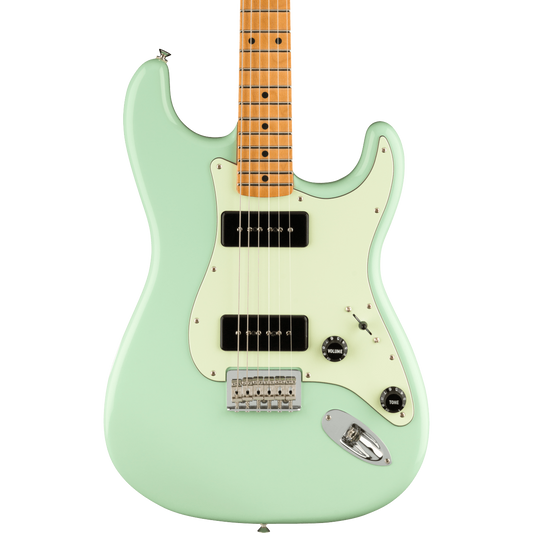 Fender Noventa Stratocaster Electric Guitar in Surf Green