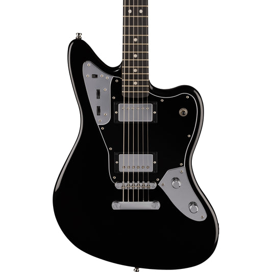 Fender Limited Edition Player Fusion Jaguar Baritone Guitar - Ebony Fingerboard, Black