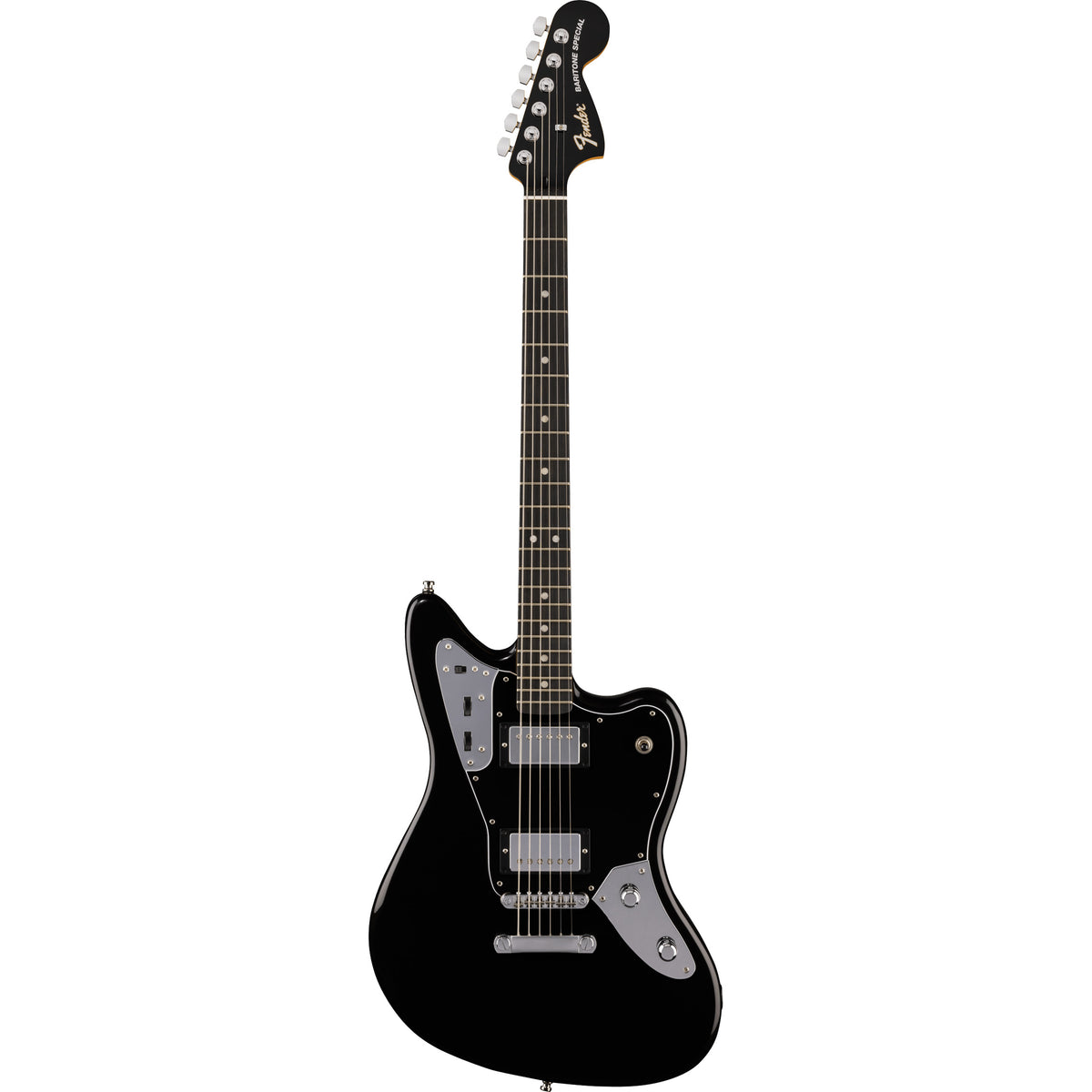 Fender Limited Edition Player Fusion Jaguar Baritone Guitar - Ebony Fingerboard, Black