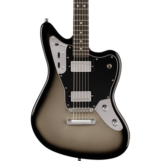 Fender Limited Edition Player Fusion Jaguar Baritone Guitar - Ebony Fingerboard, Silverburst