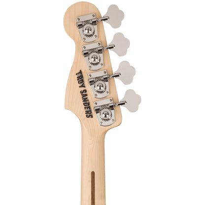 Fender Troy Sanders Precision Bass Guitar - Silverburst
