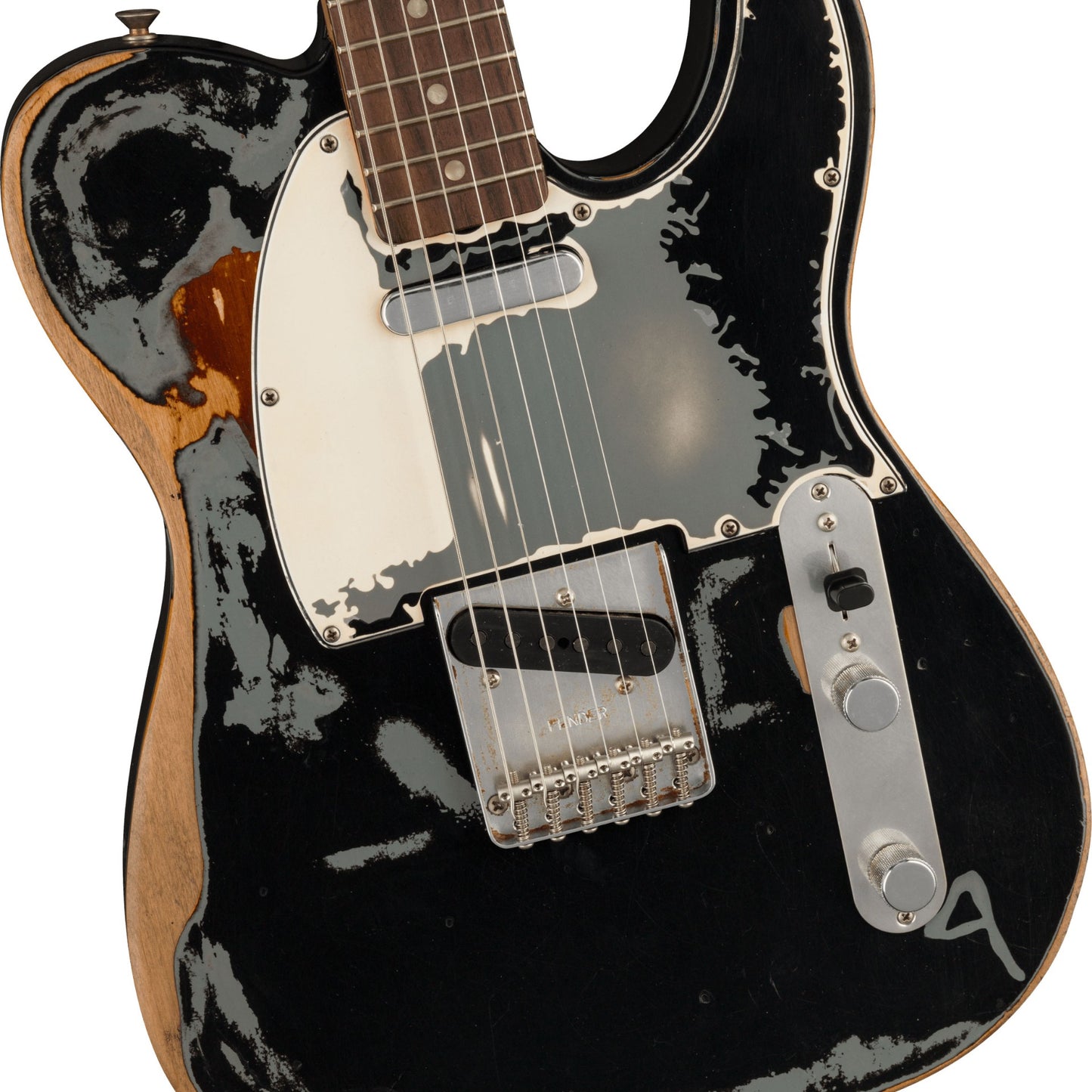 Fender Joe Strummer Telecaster® Electric Guitar, Black