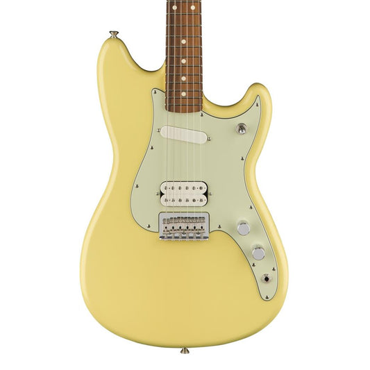 Fender Duo Sonic HS Electric Guitar In Canary Diamond