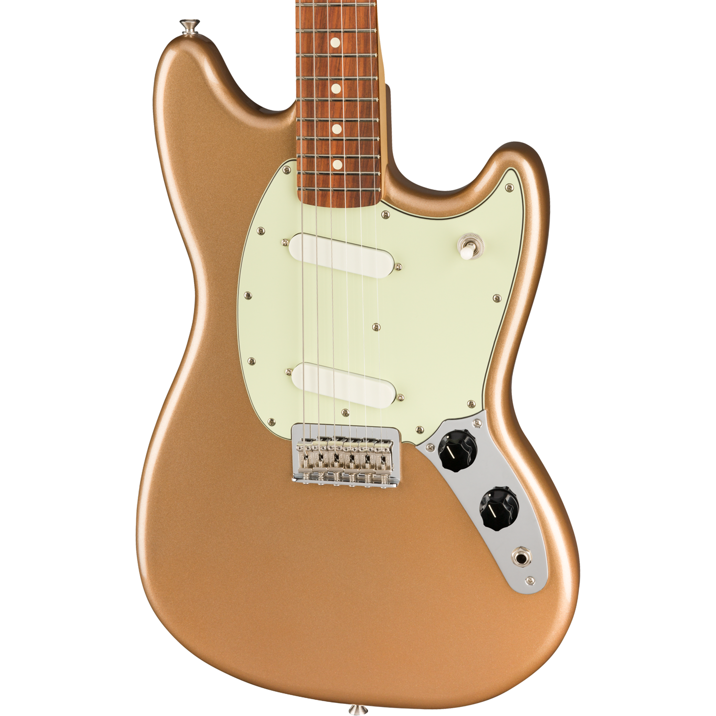 Fender Player Mustang® Electric Guitar, Firemist Gold