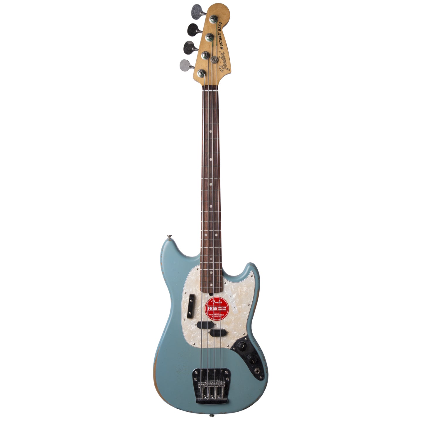 Fender Justin Meldal Johnson Road Worn Mustang Bass w/ Gig Bag