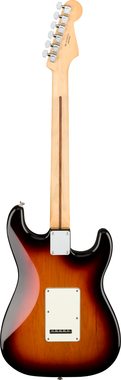 Fender Player Stratocaster® Left-Handed Electric Guitar, Maple, 3-Color Sunburst