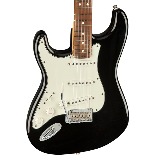 Fender Player Stratocaster® Left-Handed Electric Guitar, Black
