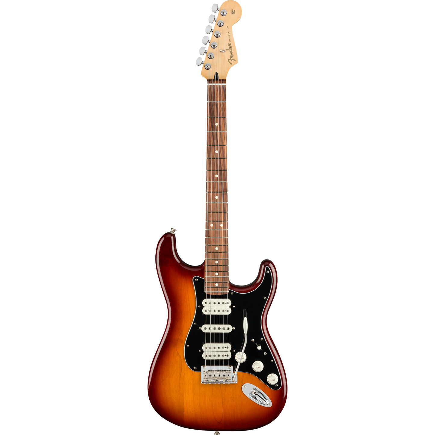 Fender Player Stratocaster® HSH Electric Guitar, Tobacco Sunburst