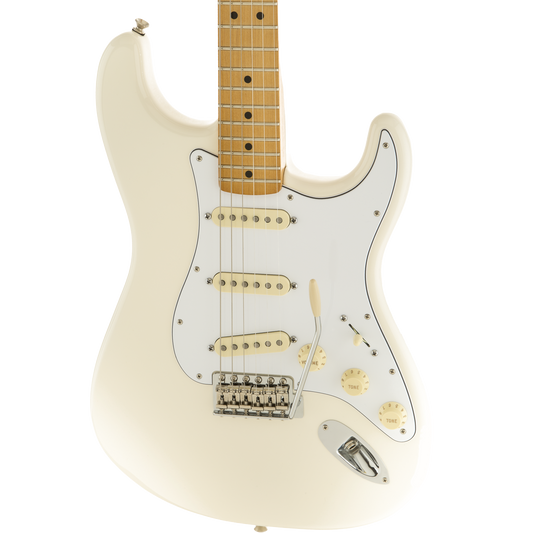Fender Jimi Hendrix Stratocaster® Electric Guitar, Olympic White