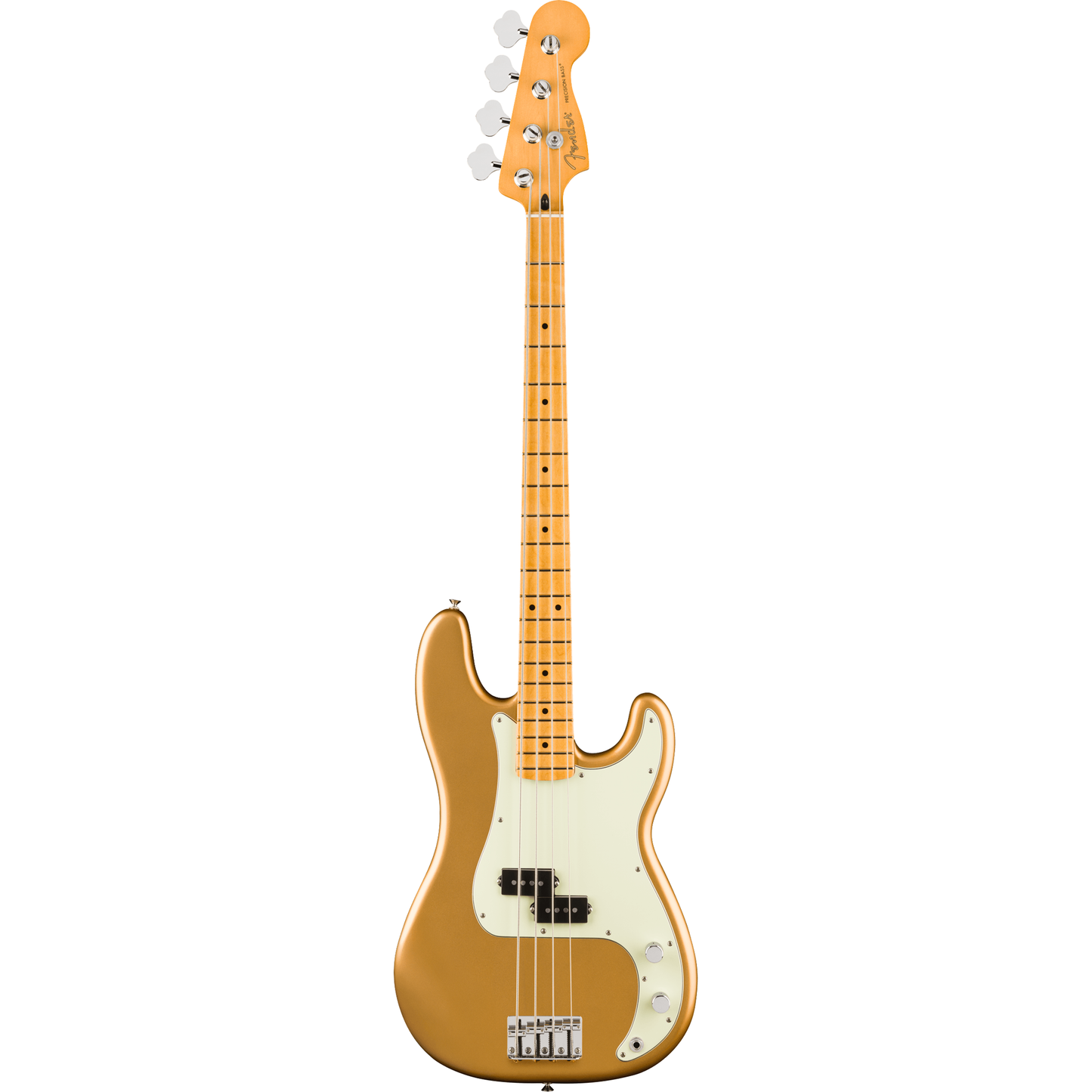 Fender 75th Anniversary Player II Precision Bass - Maple Fingerboard, Aztec Gold