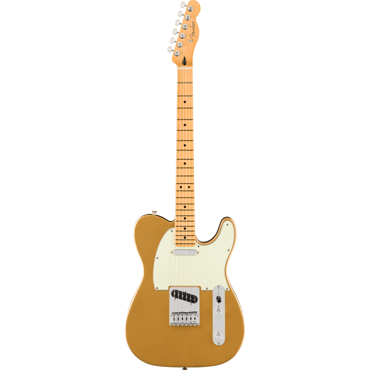 Fender 75th Anniversary Player II Telecaster - Maple Fingerboard, Aztec Gold
