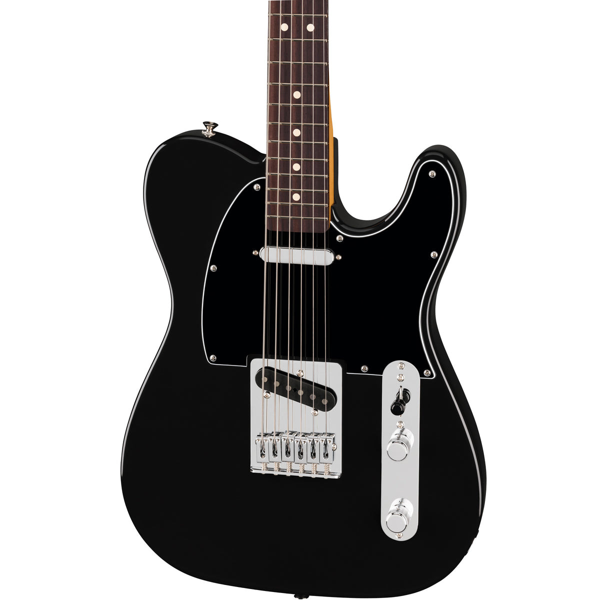 Fender 75th Anniversary Player II Baritone Tele - Rosewood Fingerboard, Black
