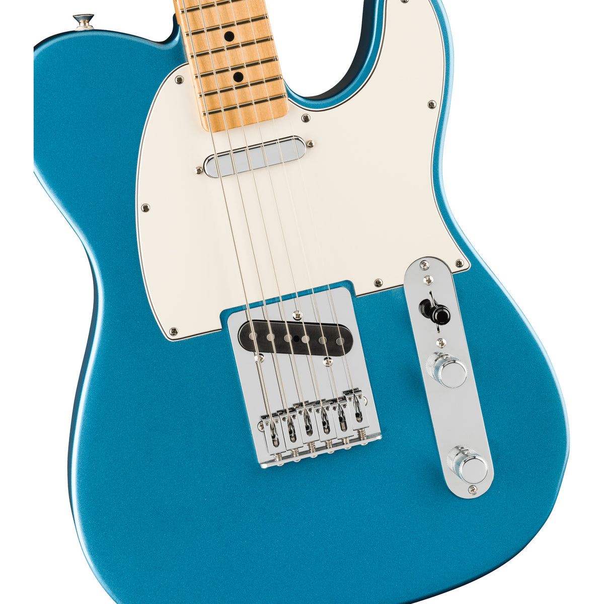 Fender 75th Anniversary Player II Baritone Telecaster - Maple Fingerboard, Lake Placid Blue