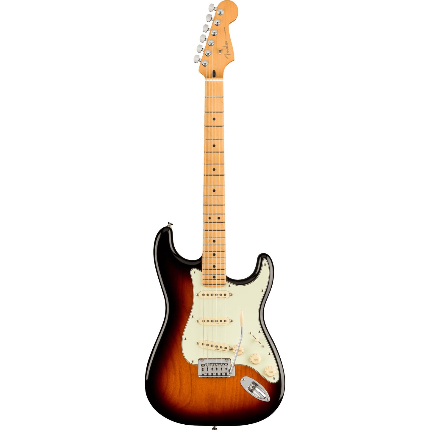 Fender Player Plus Stratocaster® Electric Guitar, 3-Color Sunburst