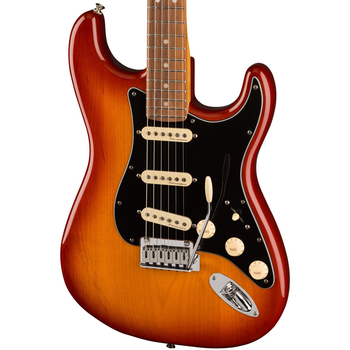 Fender Player Plus Stratocaster® Electric Guitar, Sienna Sunburst
