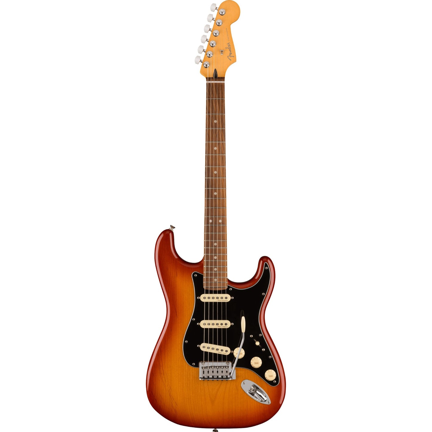 Fender Player Plus Stratocaster® Electric Guitar, Sienna Sunburst