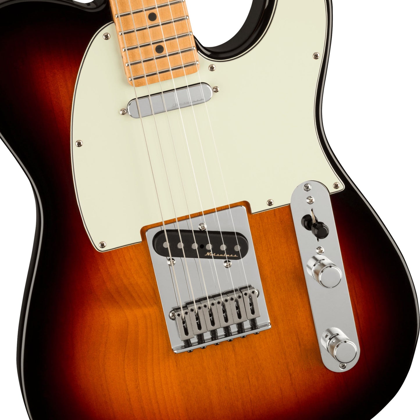 Fender Player Plus Telecaster® Electric Guitar, 3-Color Sunburst