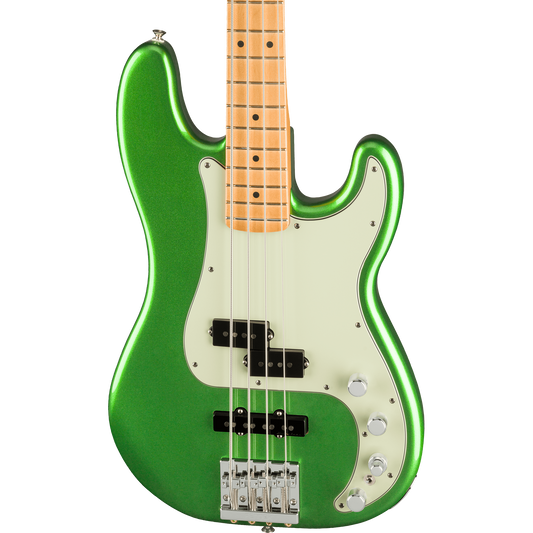 Fender Player Plus Precision Bass® Guitar, Maple Fingerboard, Cosmic Jade