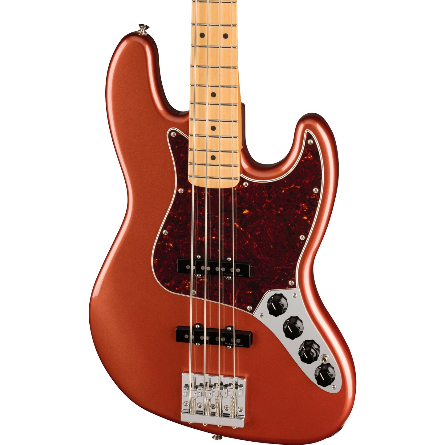 Fender Player Plus Jazz Bass®, Maple Fingerboard, Aged Candy Apple Red