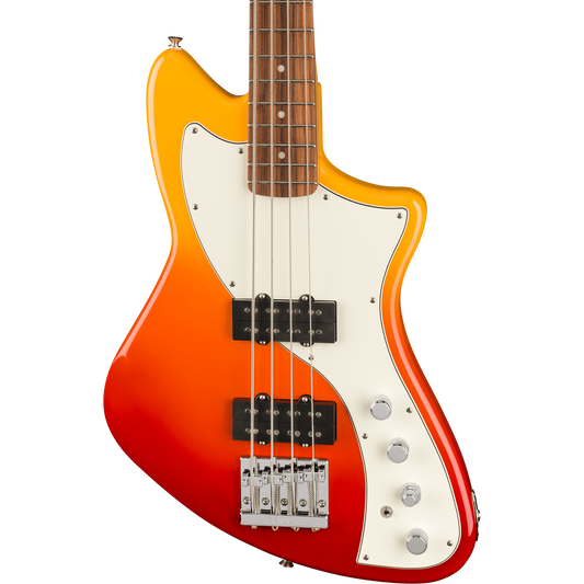 Fender Player Plus Active Meteora® Bass, Pau Ferro, Tequila Sunrise