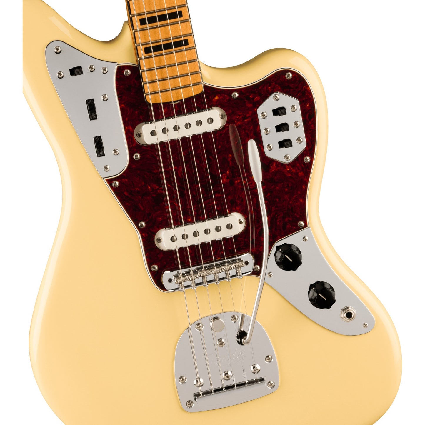 Fender Vintera II '70s Jaguar - Vintage White, Maple Fingerboard