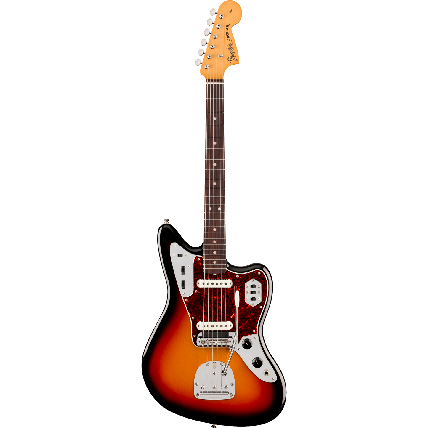 Fender Vintera III Mid '60s Jaguar Electric Guitar - Rosewood Fingerboard, 3-Color Sunburst