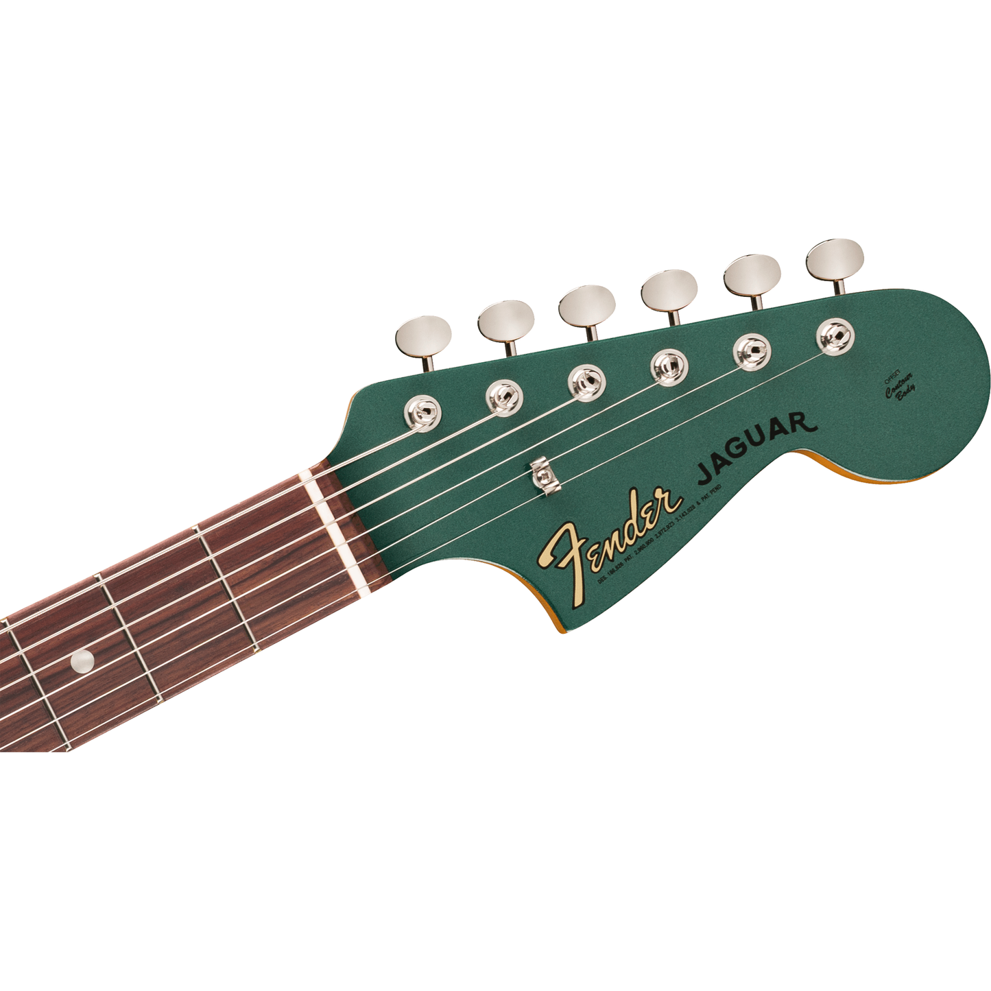 Fender Vintera III Mid '60s Jaguar Electric Guitar - Rosewood Fingerboard, Sherwood Green Metallic
