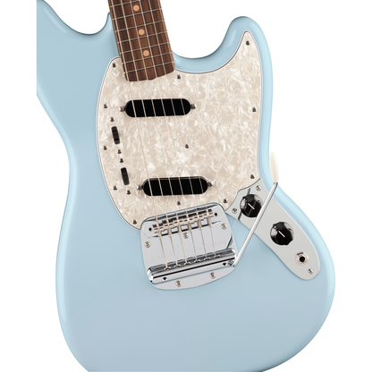 Fender Vintera III Mid '60s Mustang Electric Guitar - Rosewood Fingerboard, Sonic Blue