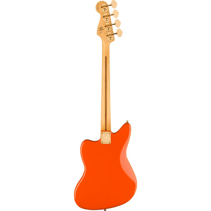 Fender Limited Edition Mike Kerr Jaguar Bass - Tiger's Blood Orange w/ Gig Bag