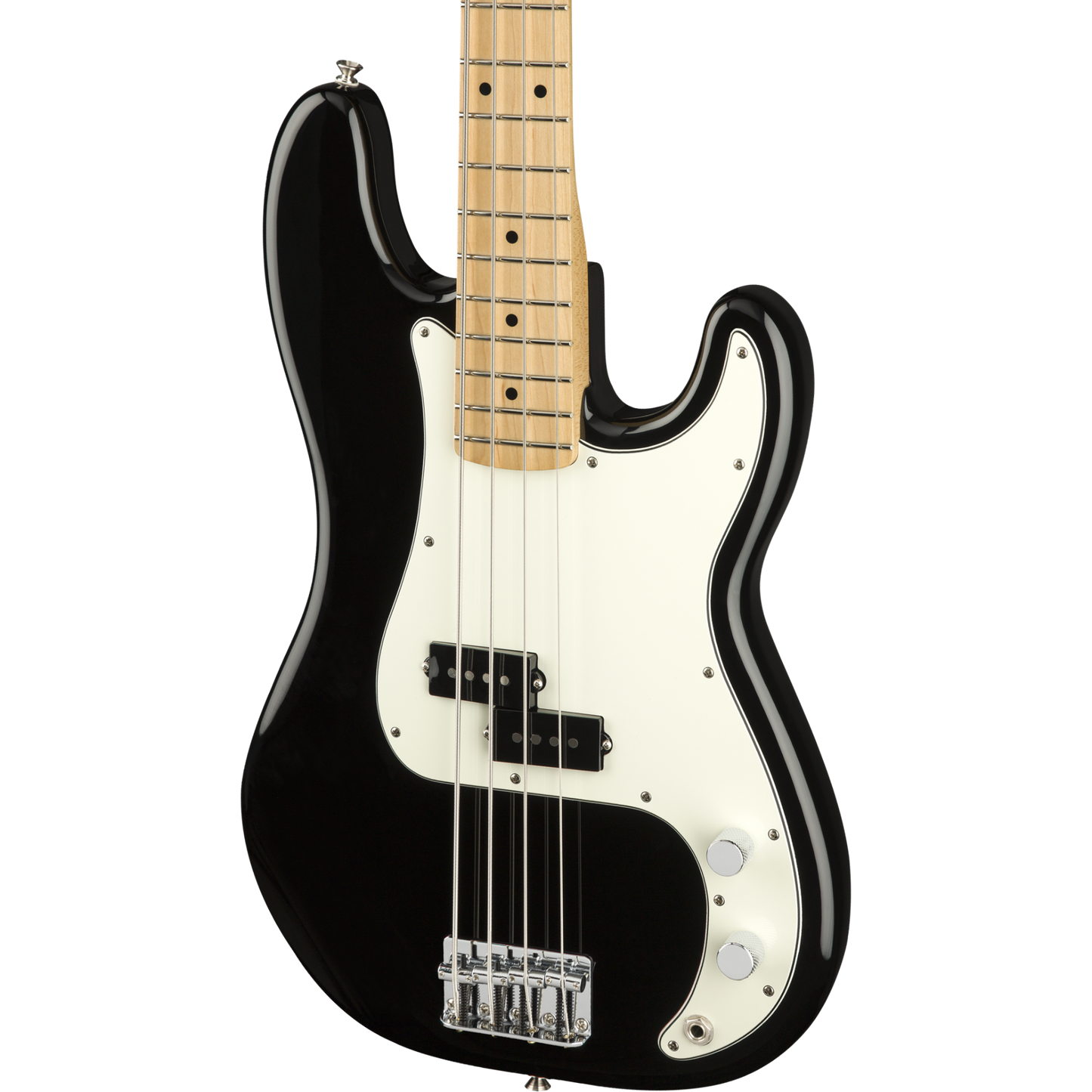 Fender Player Precision Electric Bass Guitar - Maple Fingerboard - Black