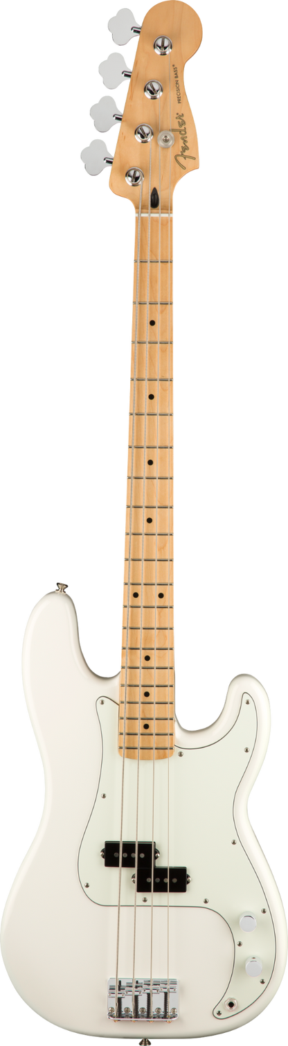Fender Player Precision Electric Bass Guitar - Polar White