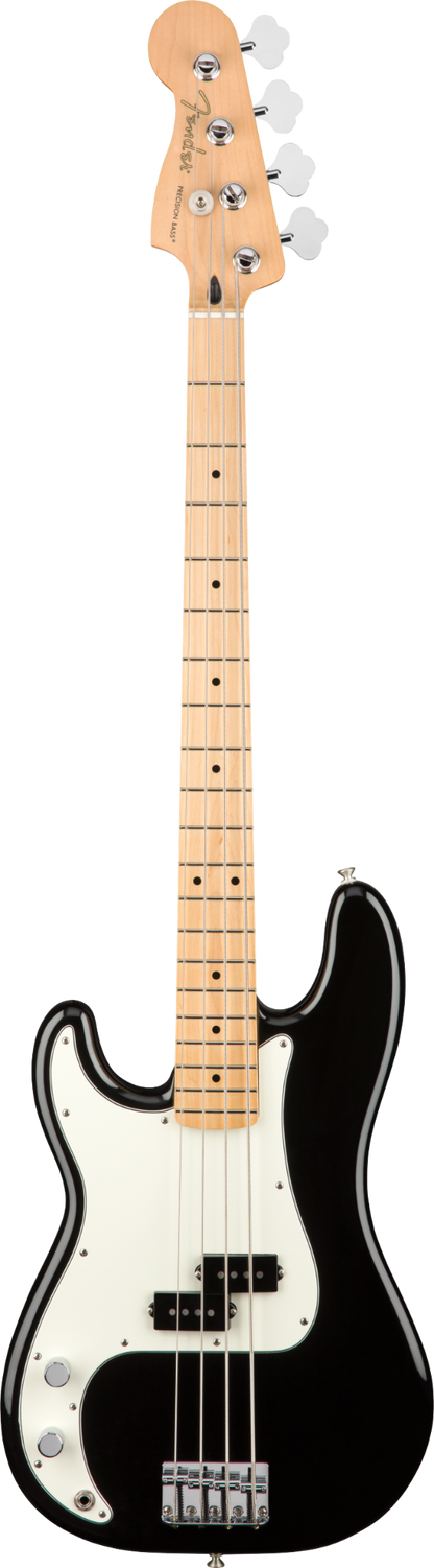 Fender Player Precision Electric Bass Guitar - Maple LH Fingerboard - Black