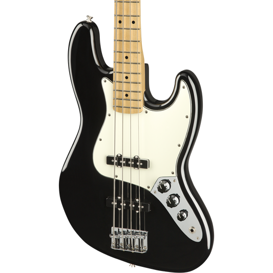 Fender Player Jazz Electric Bass Guitar - Maple Fingerboard - Black