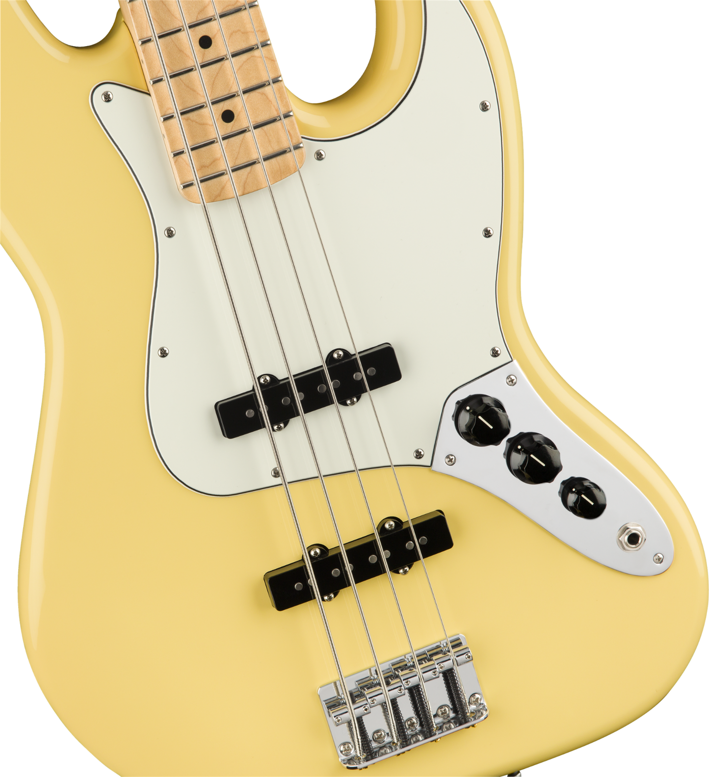 Fender Player Jazz Electric Bass Guitar - Maple Fingerboard - Buttercream